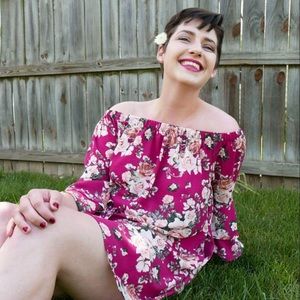 Pink sun dress